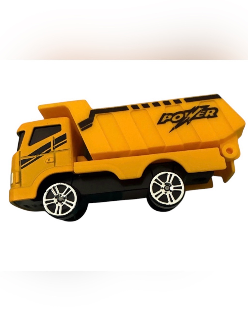 Yellow Power Dump Truck Toy for Kids